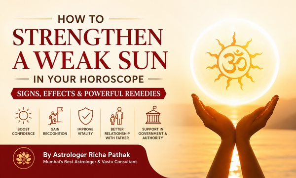 How to Strengthen a Weak Sun in Your Horoscope