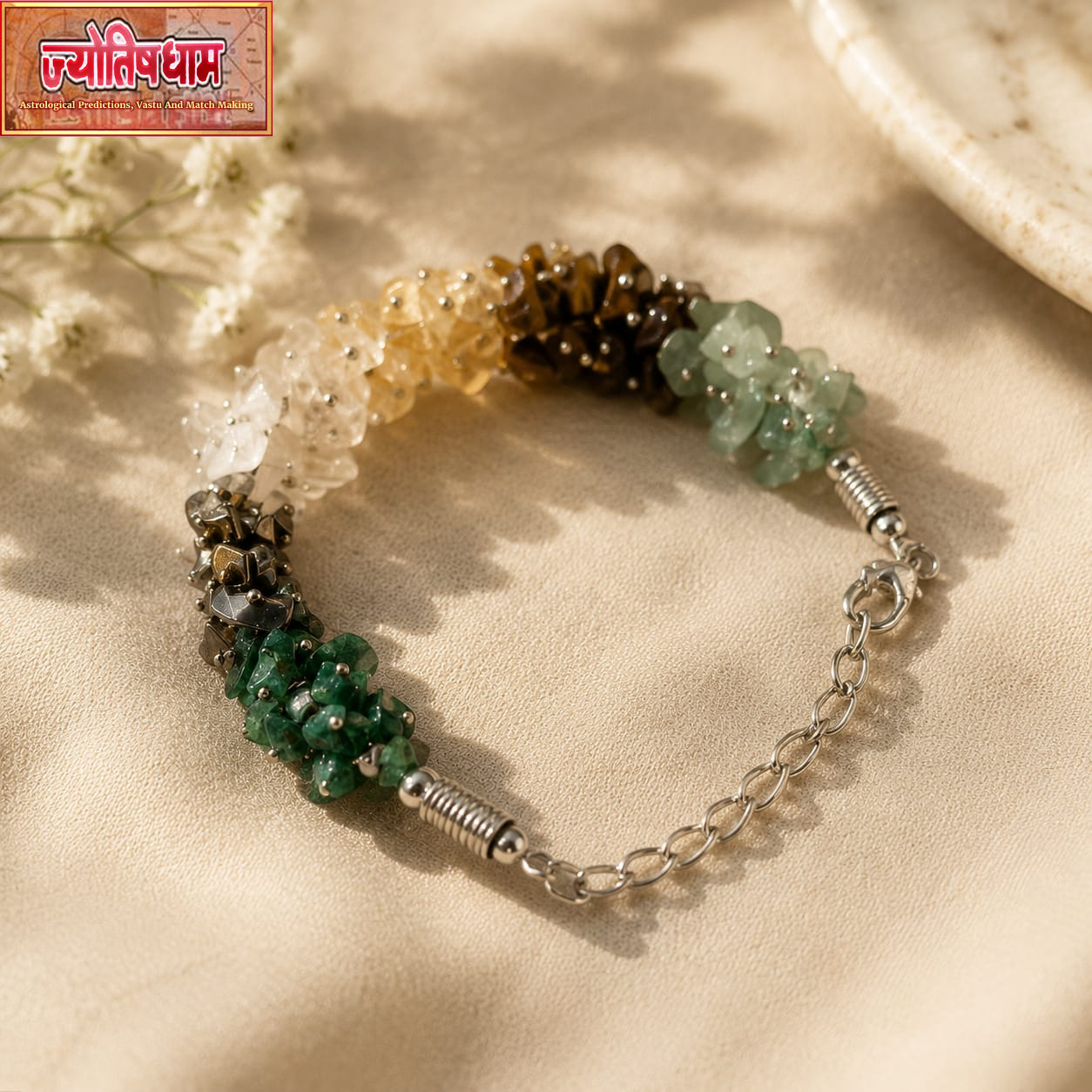 Dhan Yog Chips Bracelet
