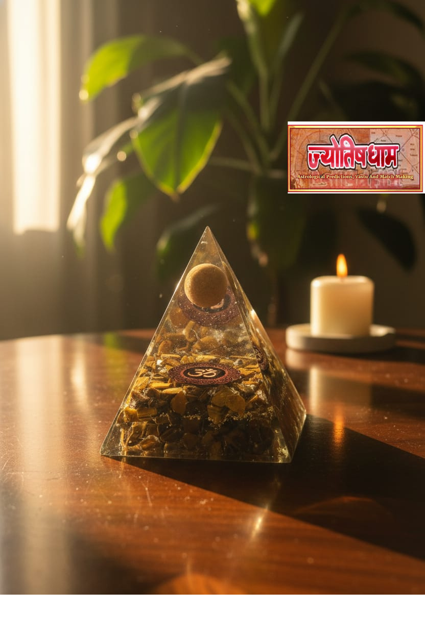 Om Orgonite Pyramid