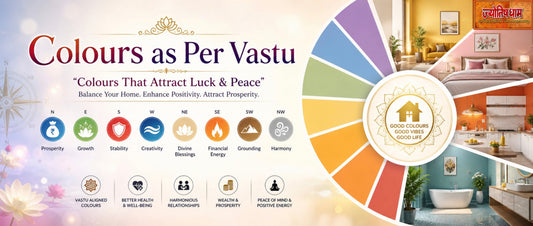 Colours as Per Vastu – "Colours That Attract Luck & Peace"