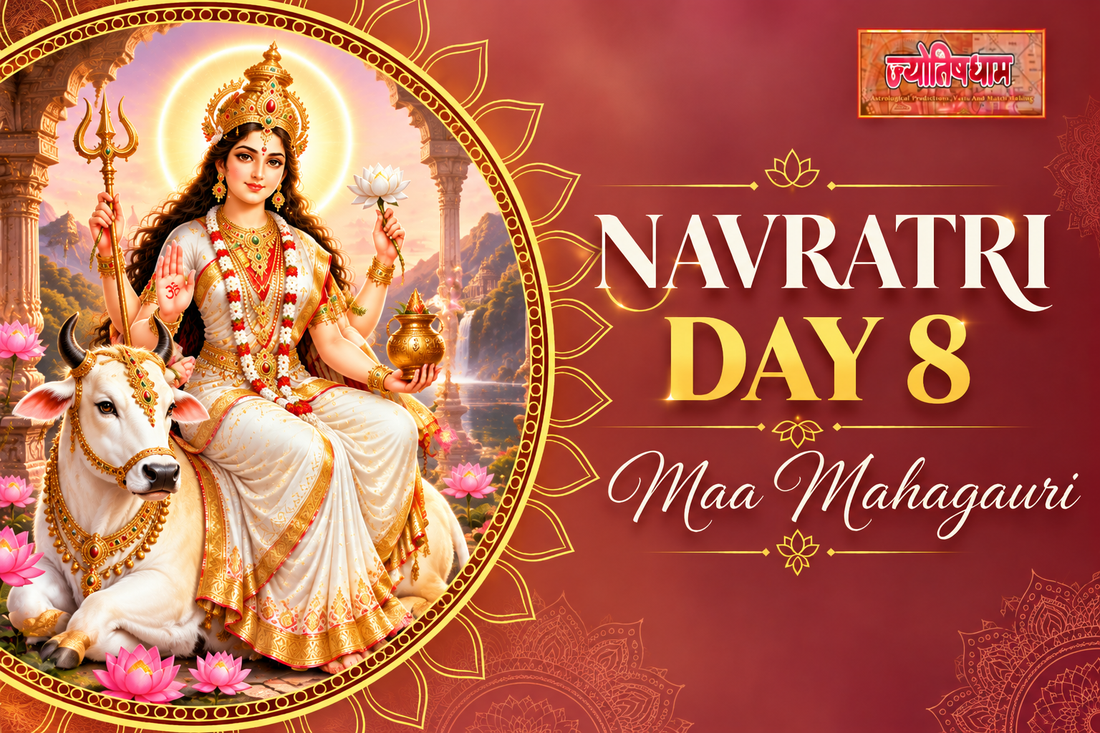 Navratri Day 8: Mahagauri, the Goddess Who Was Cleaned by a River