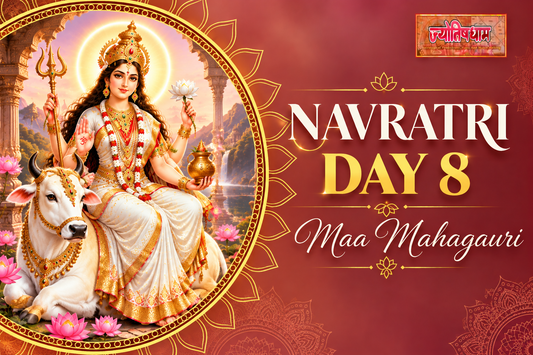 Navratri Day 8: Mahagauri, the Goddess Who Was Cleaned by a River