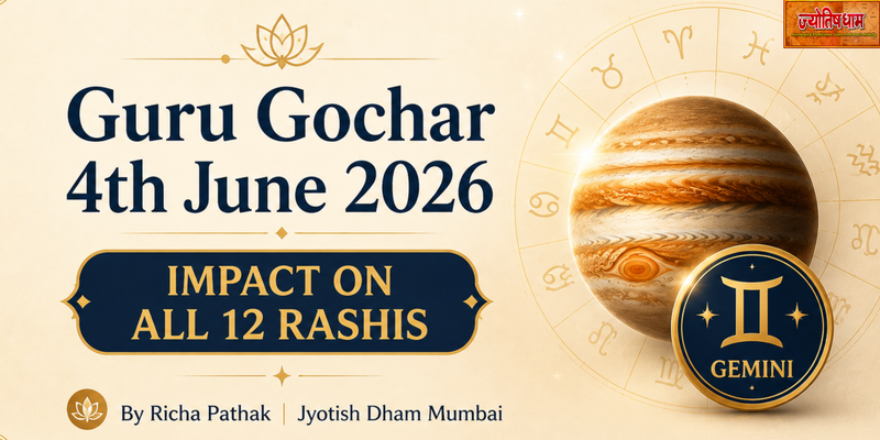 Guru Gochar 4th June 2026: Impact on All 12 Rashis