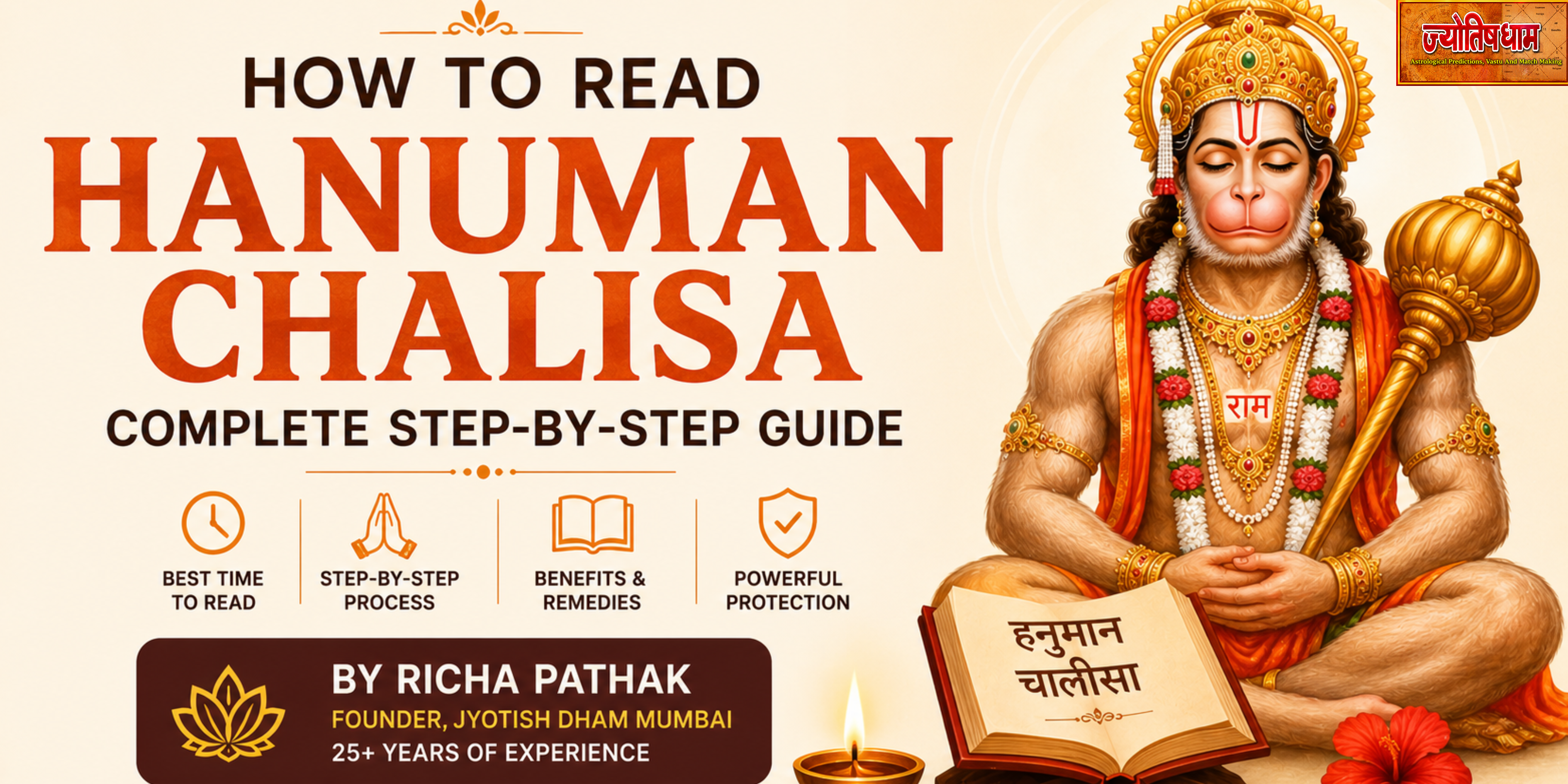 How to Read Hanuman Chalisa Complete Step-by-Step Guide – Jyotishdham