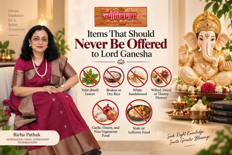 What Should Never Be Offered to Lord Ganesha - Ganesh Chaturthi 2026