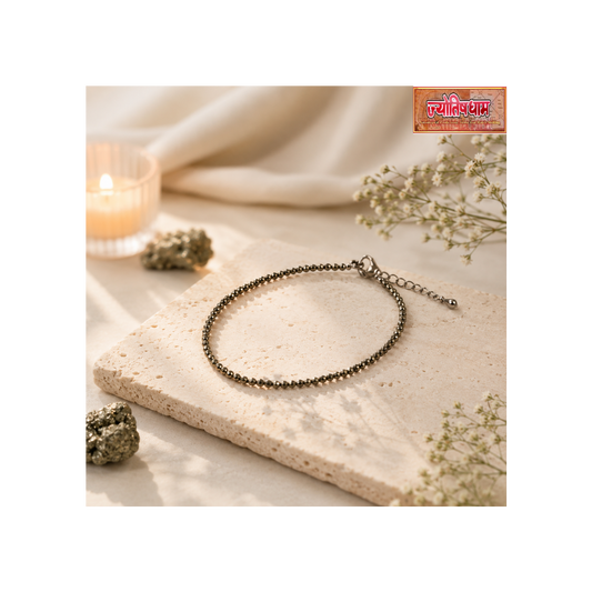 Pyrite Anklet